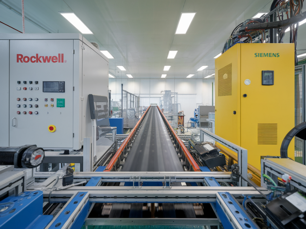 how to choose between rockwell, siemens, and beckhoff for mid‑scale conveyor automation