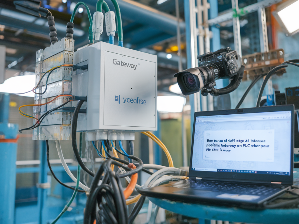 how to run a fail‑safe edge ai inference pipeline on an industrial gateway when your plc data is noisy